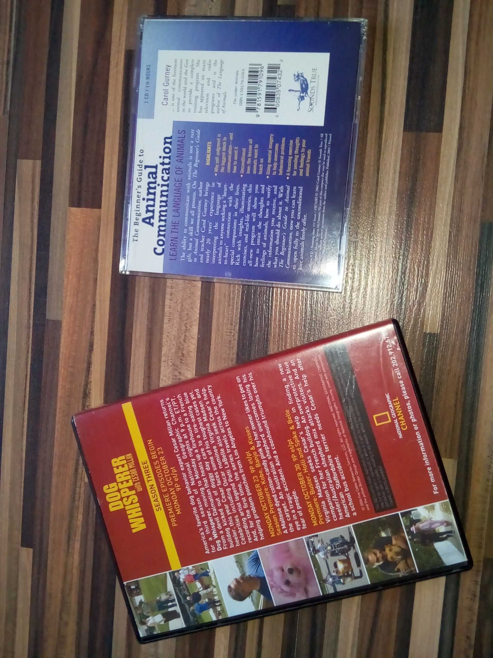 DVD si CD originale dresaj canin pentru iubitorii de animale