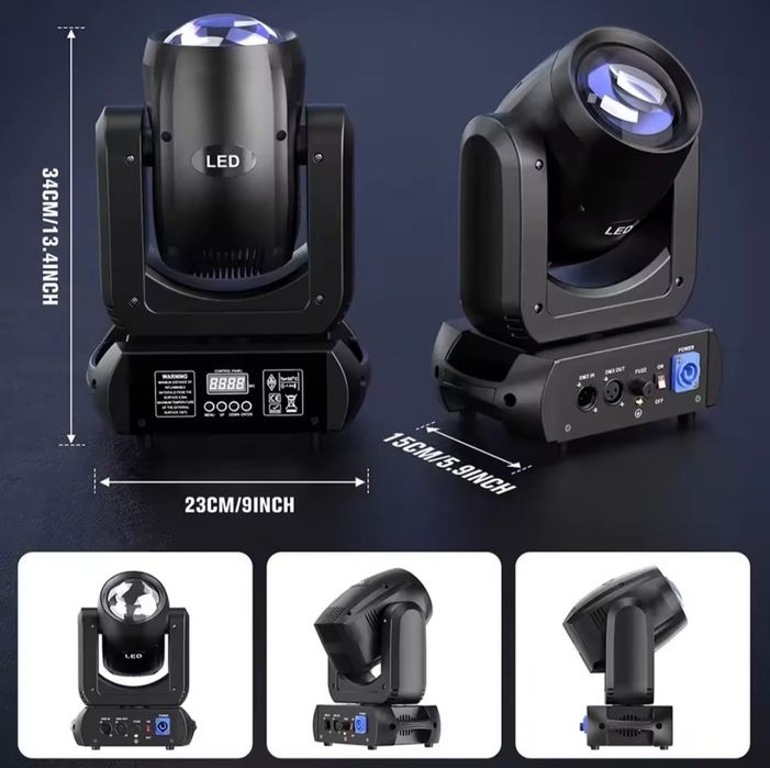 Lumini Club,Evenimente Moving Head 100w/150w