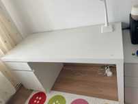 Birou Malm alb 140/65
