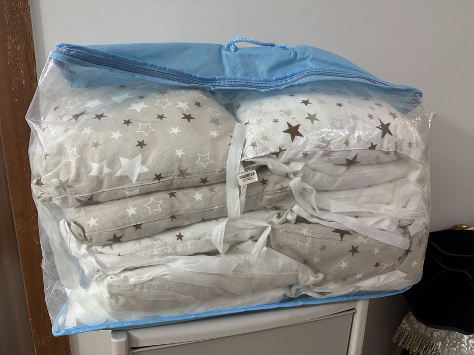 Бортики подушки для манежки