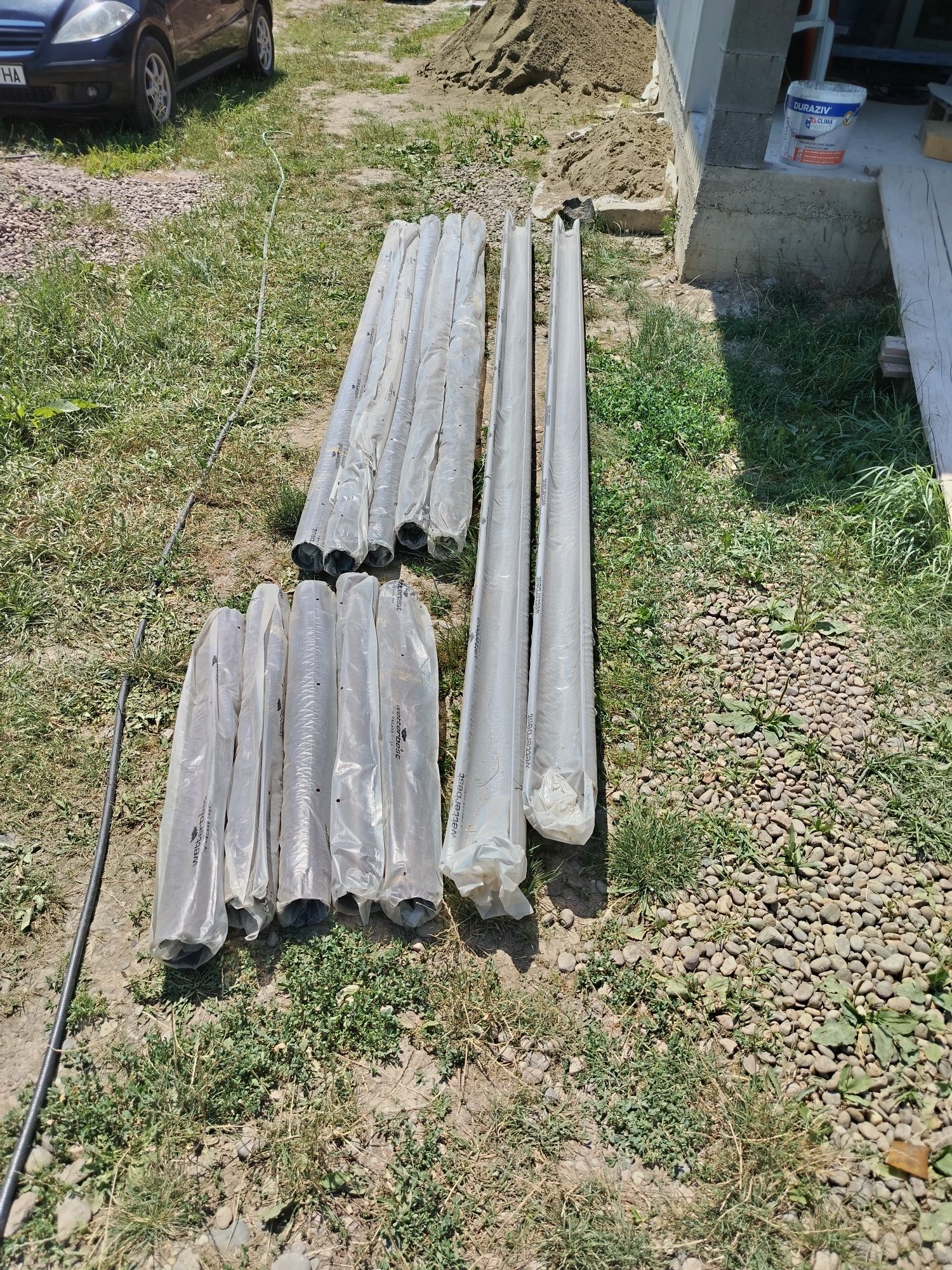 Vând sistem pluvial maro