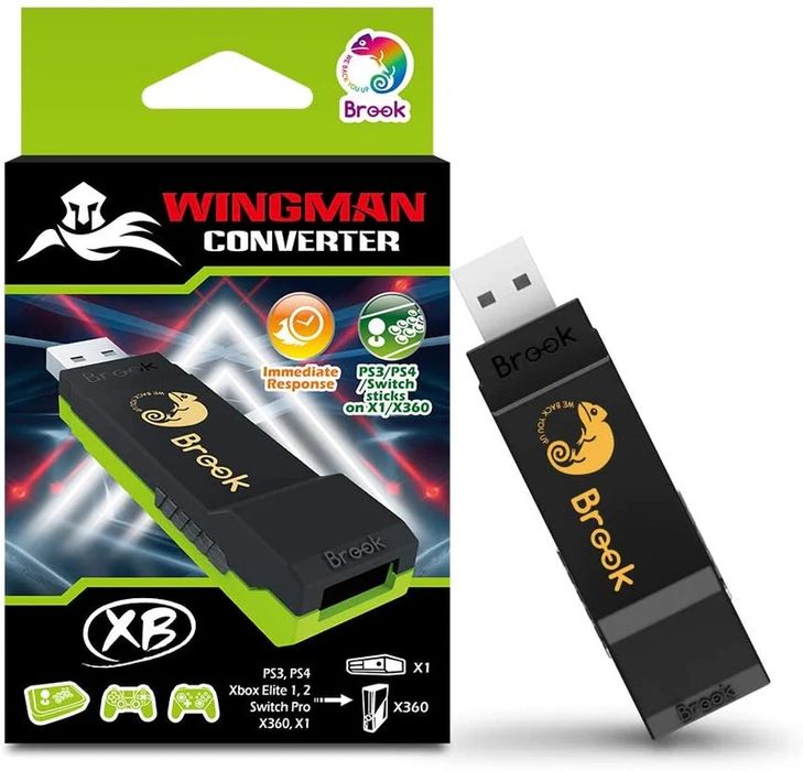 Brook Wingman XB Converter Adapter PS4 Switch Pro Xbox Elite One 360