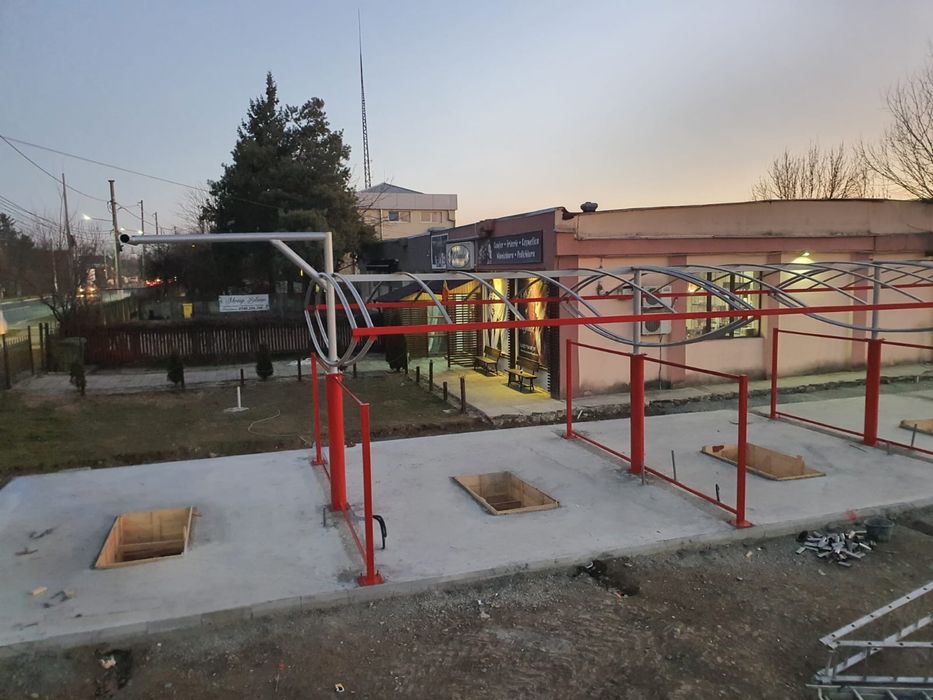 Fundatii spalatorii auto self service/ spalatorie carwash/ structuri