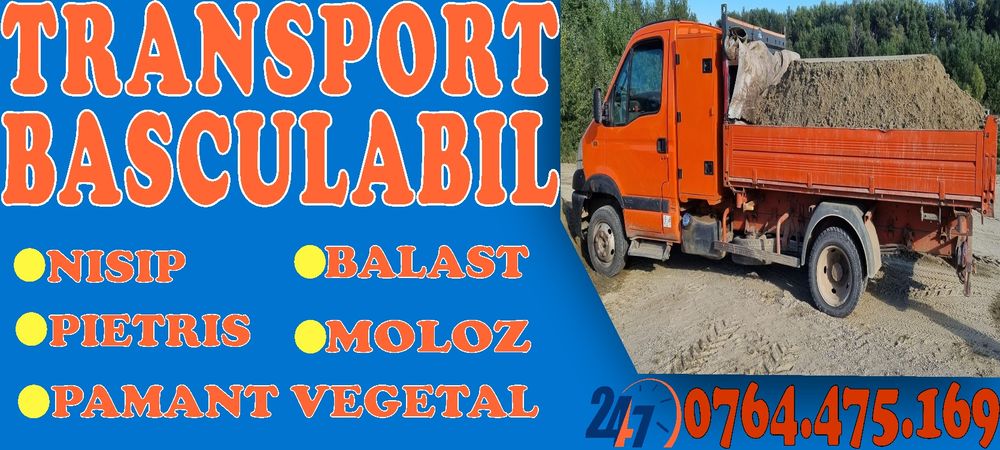 Nisip Piatra Pamant vegetal