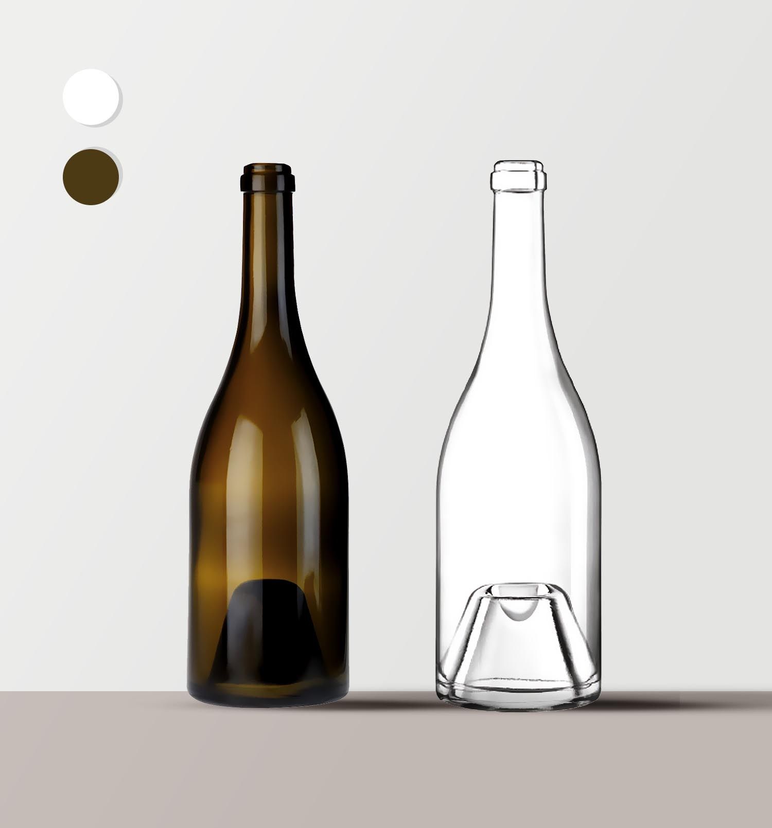 Нови стъклени бутилки за ракия, вино, зехтин и алкохол
