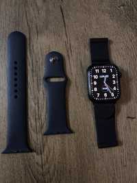 Apple Watch 8 GPS, carcasă Midnight Aluminium 45 mm, Midnight Sport
