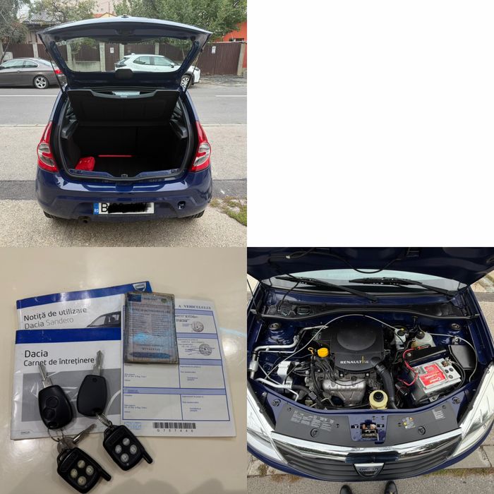 Dacia Sandero Laureate • 44.000 KM REALI • Nefumător • Ca Nouă •2009