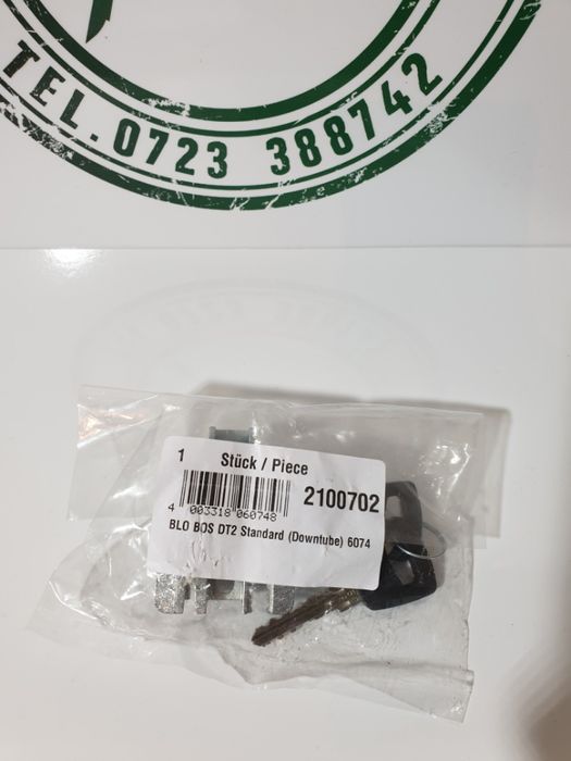 Incuietoare yala baterie Ebike Bosch Power pack montaj pe cadru ebike