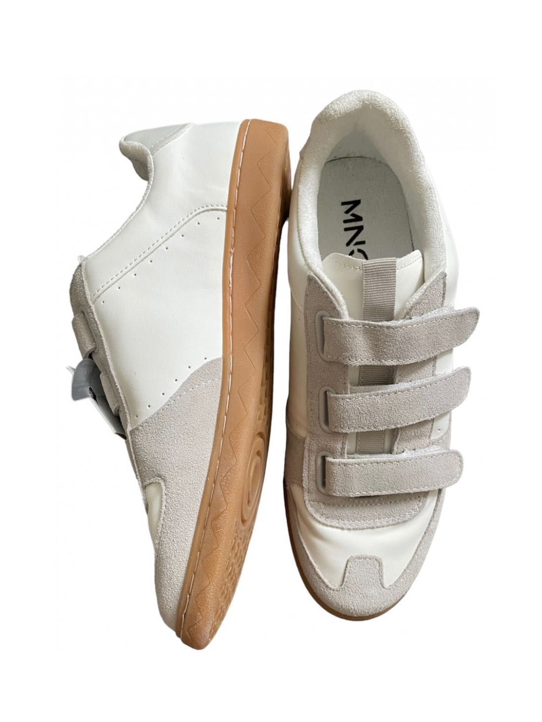 Mango нови спортни обувки/ кецове/ маратонки естествена кожа