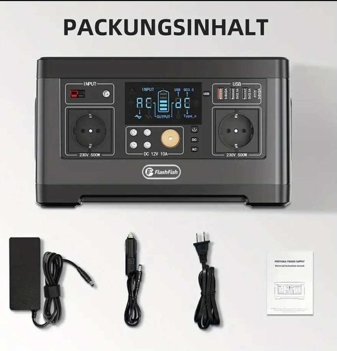 Accesorichemping format din powerbang 500w flash fhis  +panou 60w.nou!