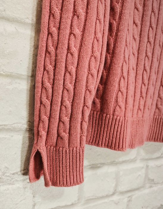 Massimo Dutti Оригинален дамски пуловер цвят сьомга Размер М