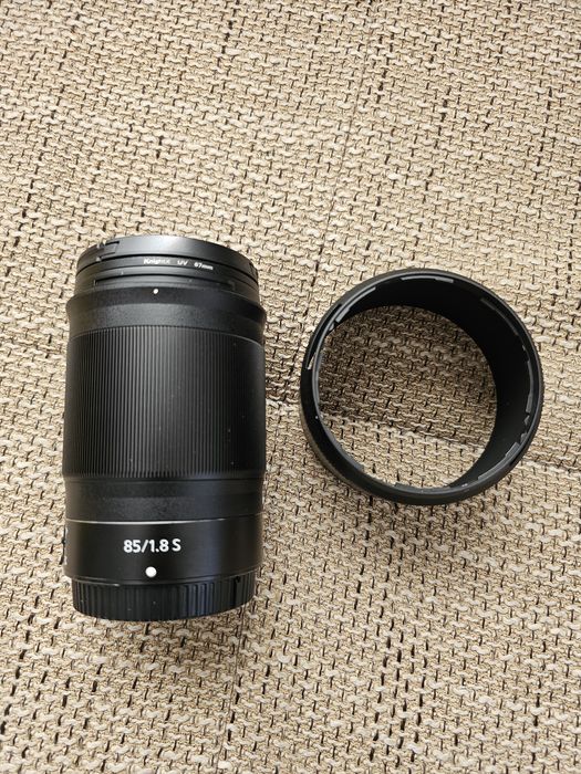 Obiectiv Nikkor 85mm f1.8 S nou