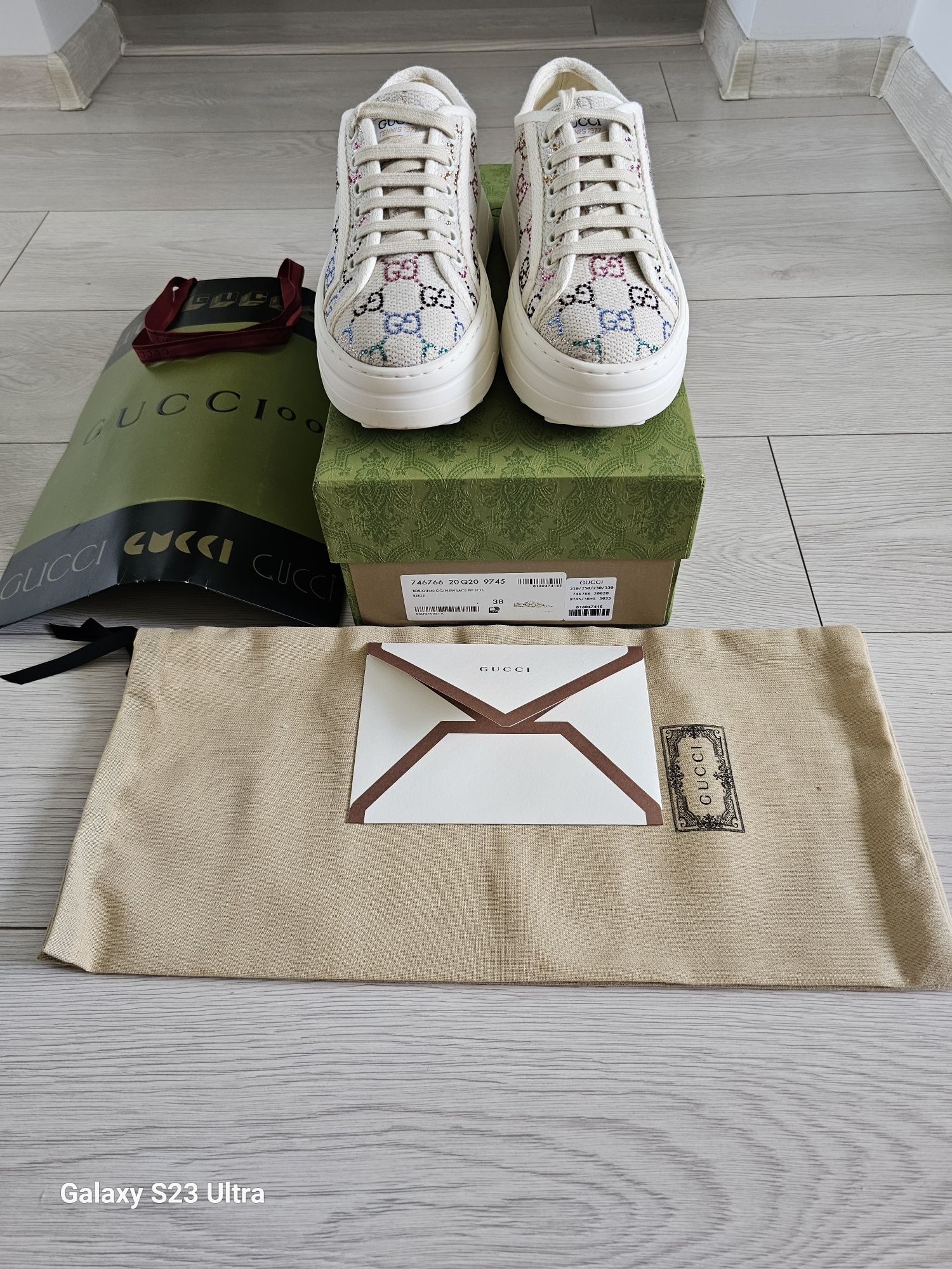 Sneakers Gucci Colecția Nouă