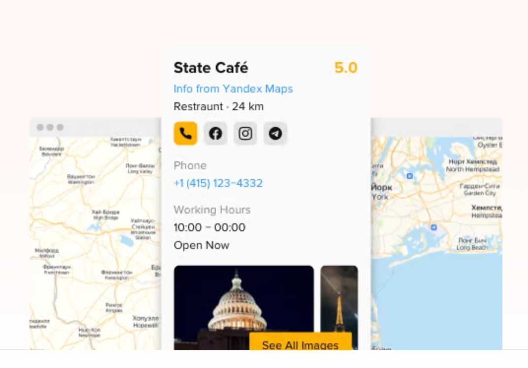Yandex va Google xaritalariga lokatsiya profesional joylashtirish