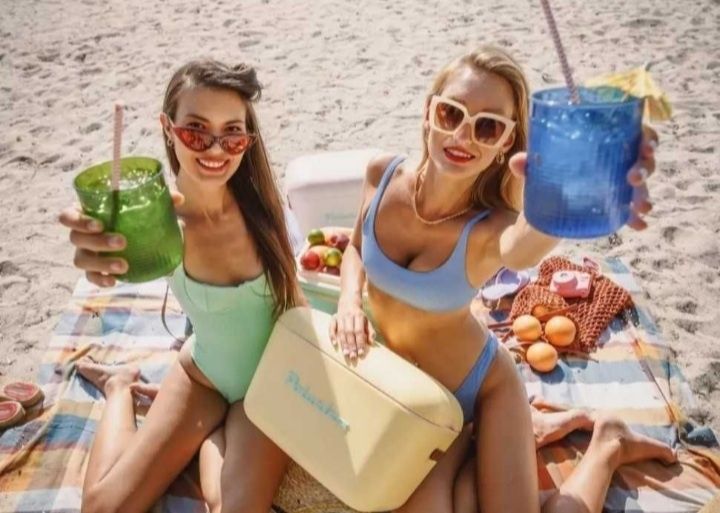 Cutie frigorifica portabila Polarbox Retro Cooler