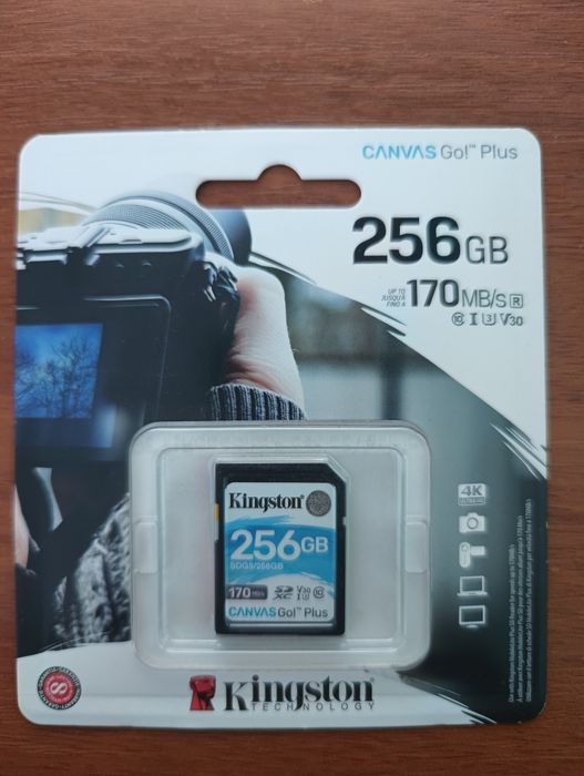 Flesh карта Kingston 256 gb