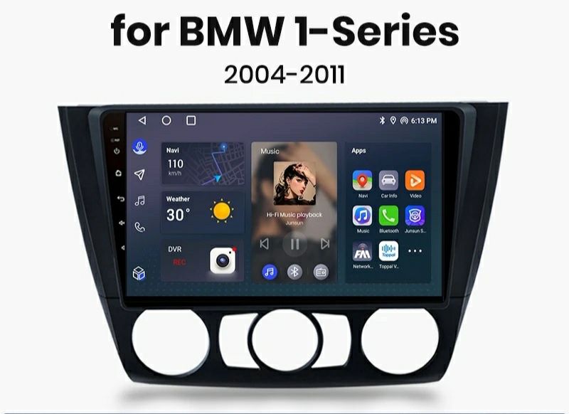 Navigatie Android dedicata BMW Seria 1 - E81,E82,E87,E88 (2004-2011)