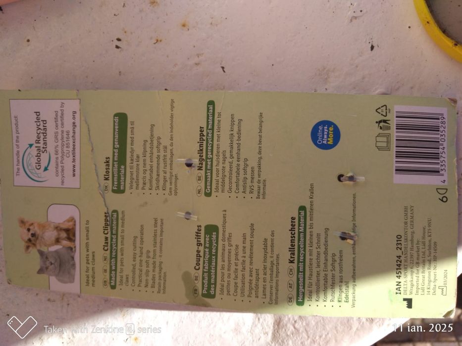 Foarfeca unghii animale