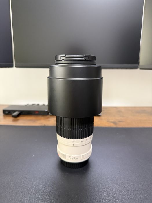 Canon EF 70-200 f4 L USM Full Box, Filtru UV Hama