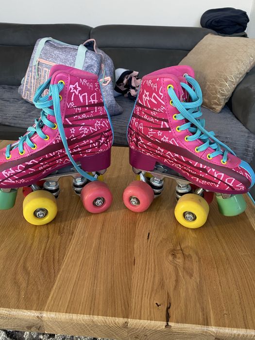 Кънки за момиче розови