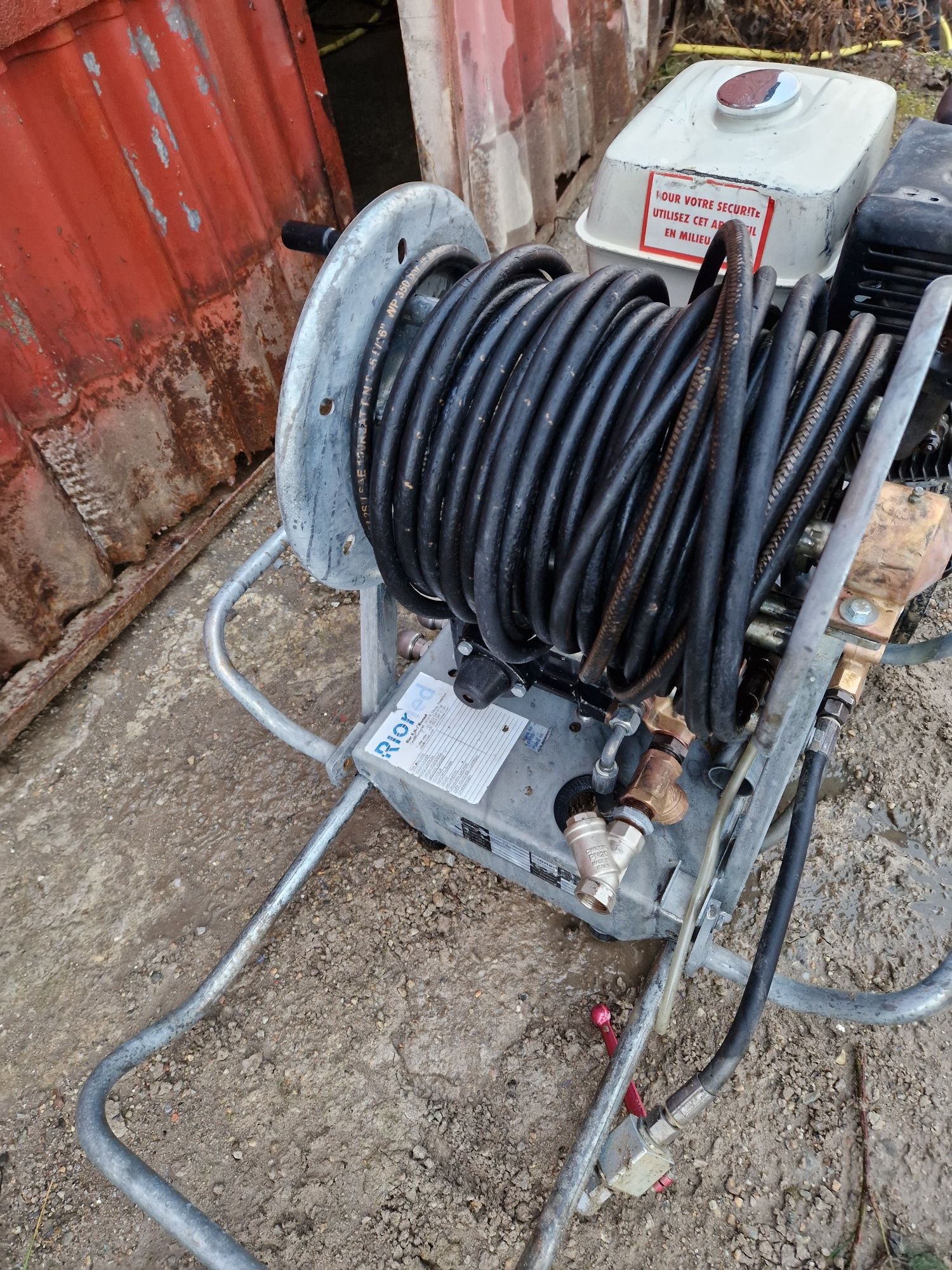 Aparat mobil spalat / desfundat canalizare Rioned HD 30