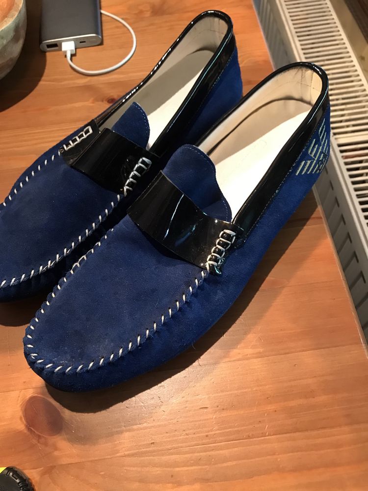Armani мокасини