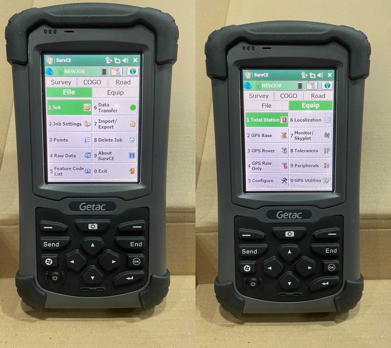Controler  NOU GETAC PS236 SurvCE 6, Fieldgenius 11 Surveypro 6 - RTK
