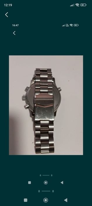 Ceas Bărbătesc Chronograph Junkers Flight Record G38 Titan-Alarm