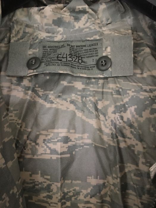 Geaca impermeabilă camuflaj air force usa parka