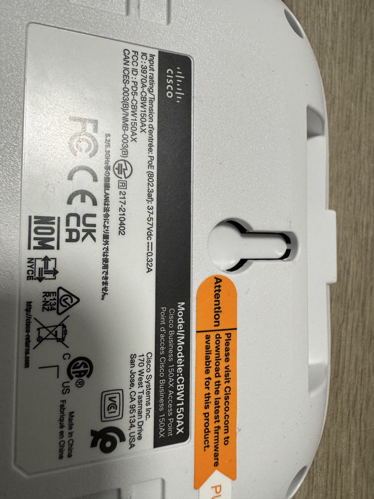 Cisco CBW150AX access point