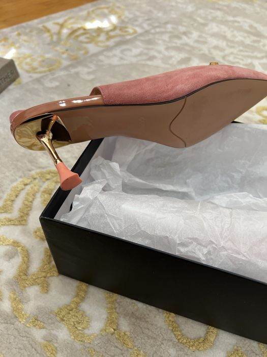 Туфли на коблуке замшь