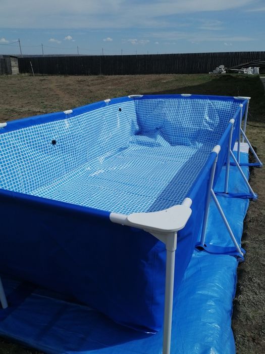 Бассейн Intex Большой 4.5*2.2+ Тент на Бассейн Бонус Акция