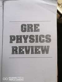 Carte GRE Physics Review