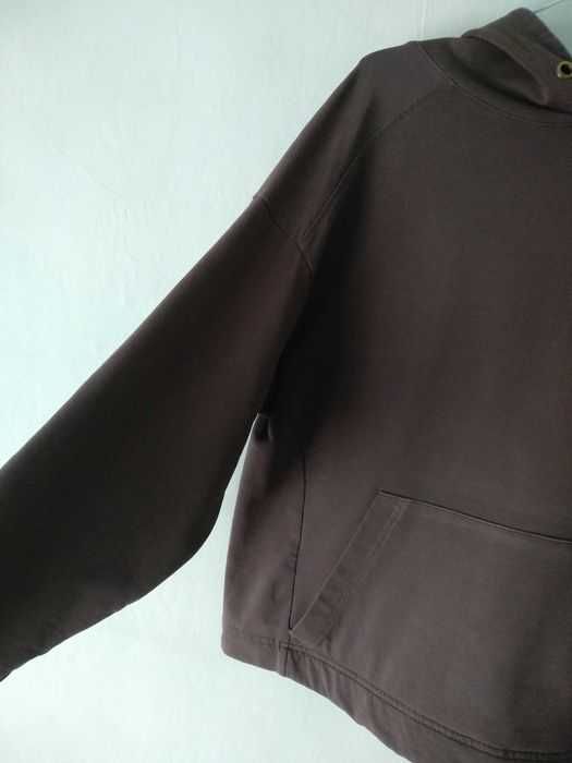 укороченный кроп худи - fade cropped hoodie