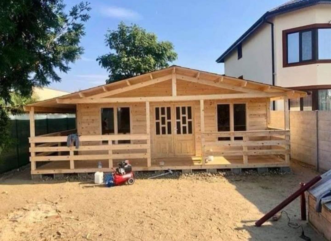 Vindem cabane din lemn