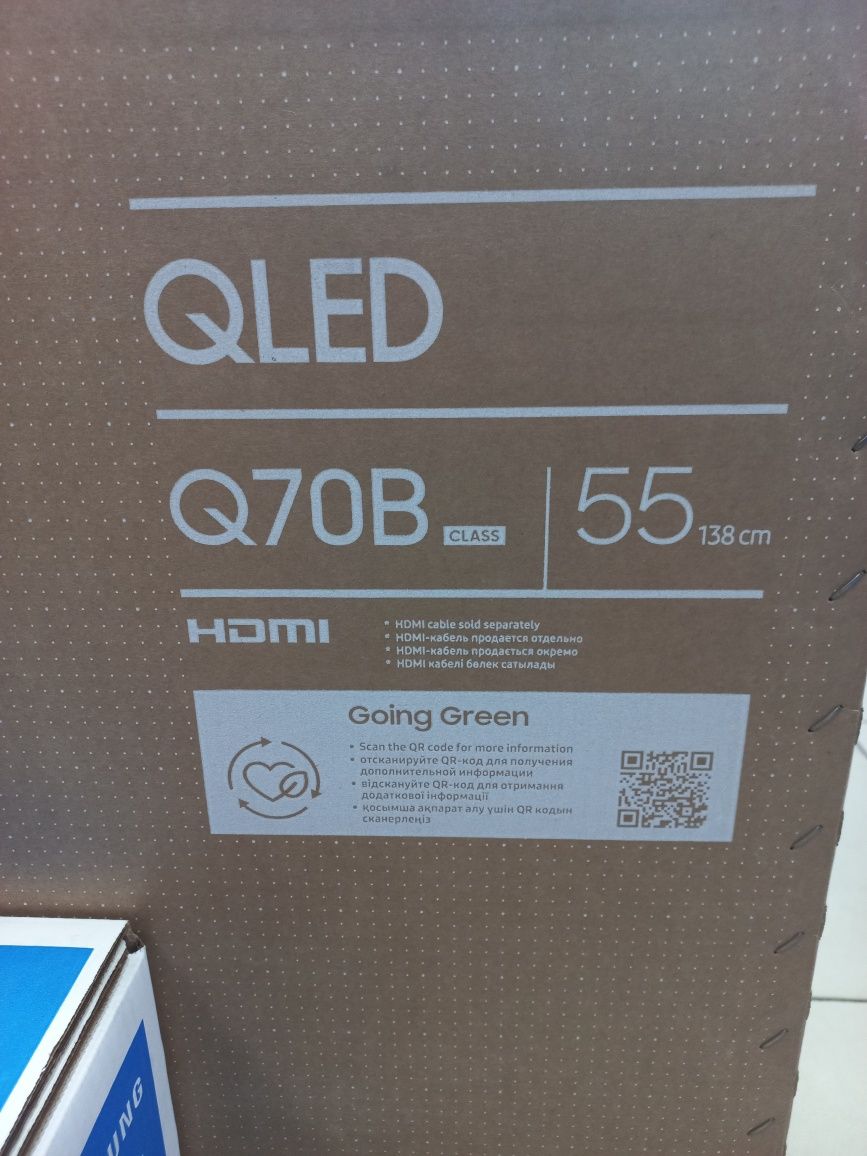Телевизор Samsung QLED QE55Q70B 55" New 2022 2 года гарантии