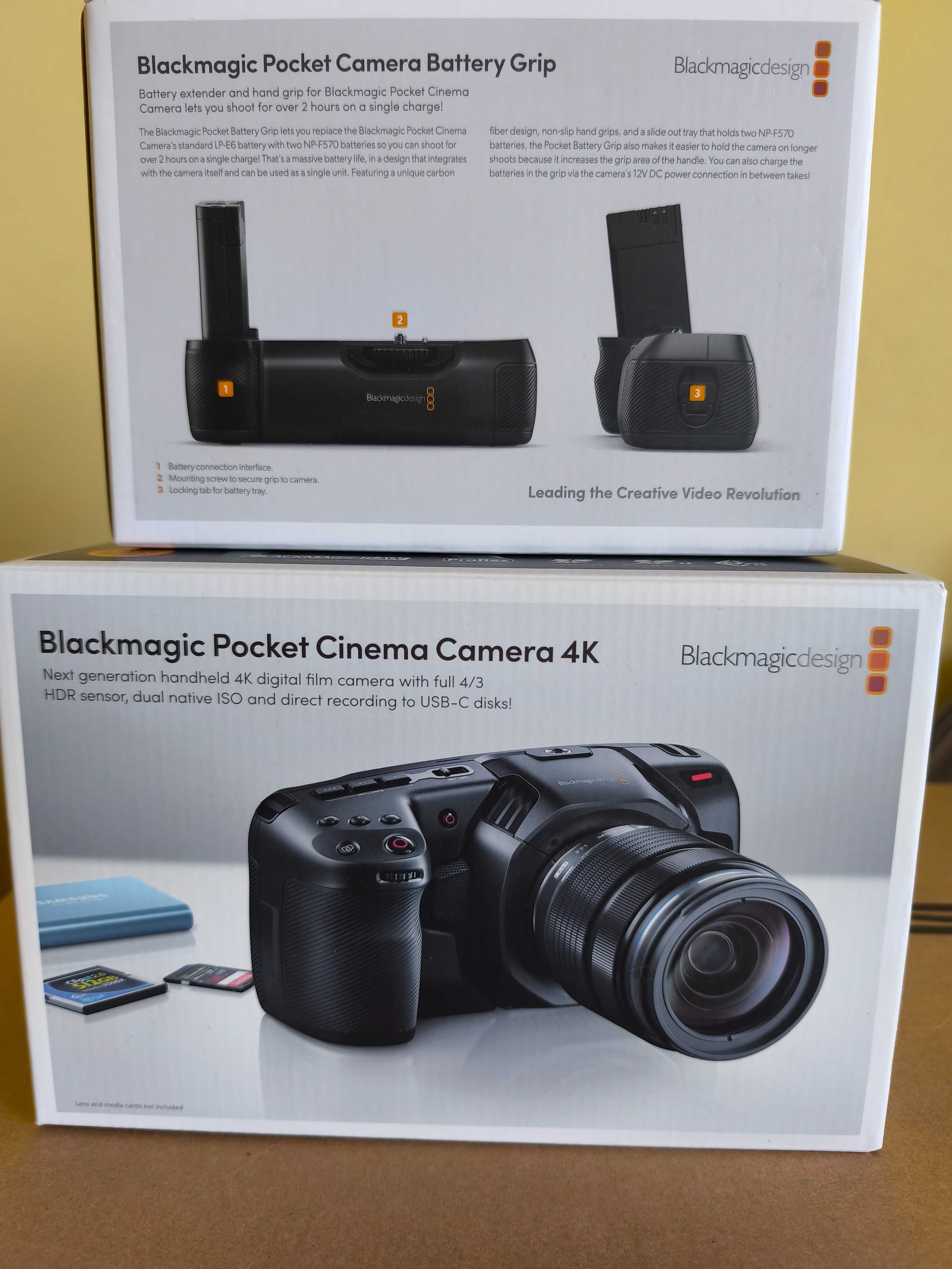 Blackmagic Pocket Cinema Camera 4K + аксесоари
