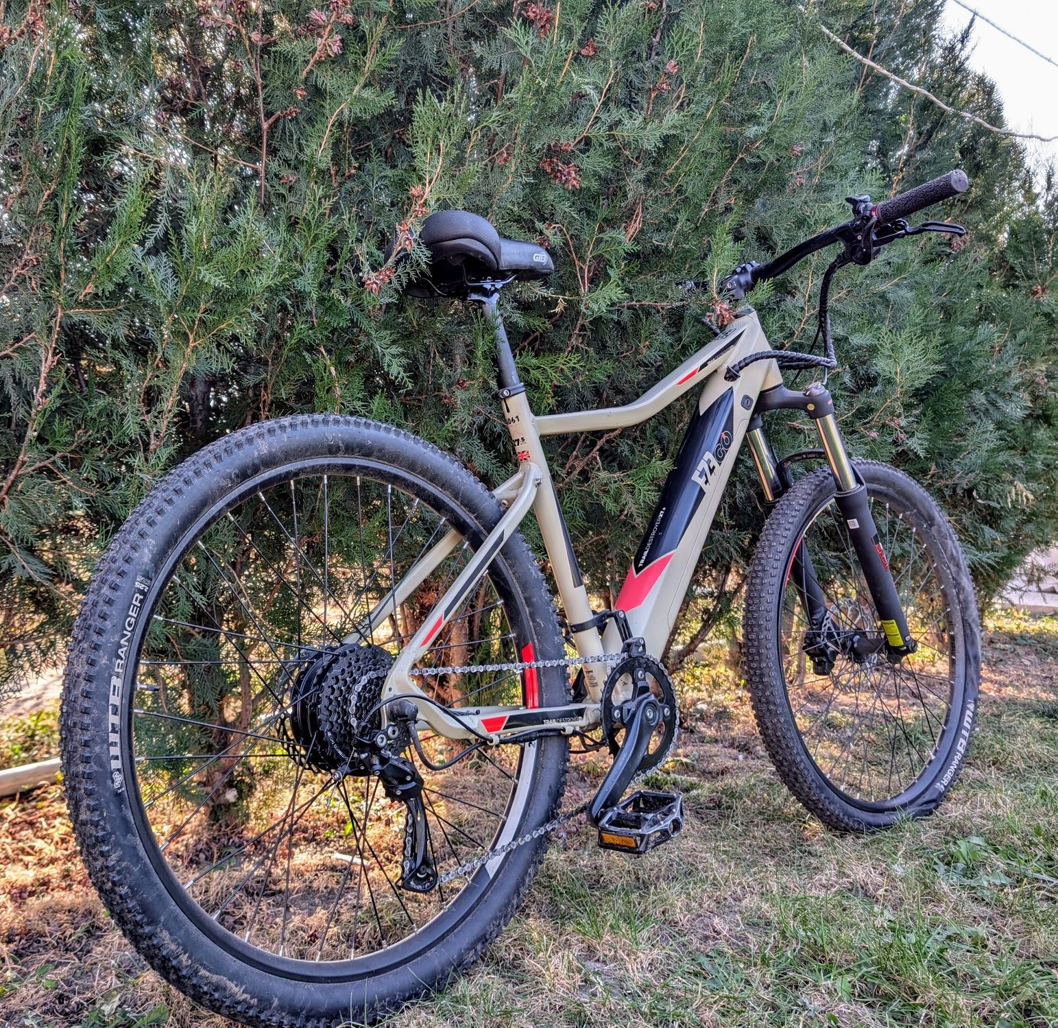 Електрически велосипед EZEGO Trail Dest,не е Cube, Specialized ,Scottr