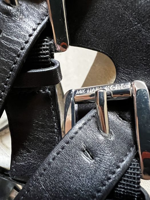 Michael Kors Lucinda черни сандали на ток