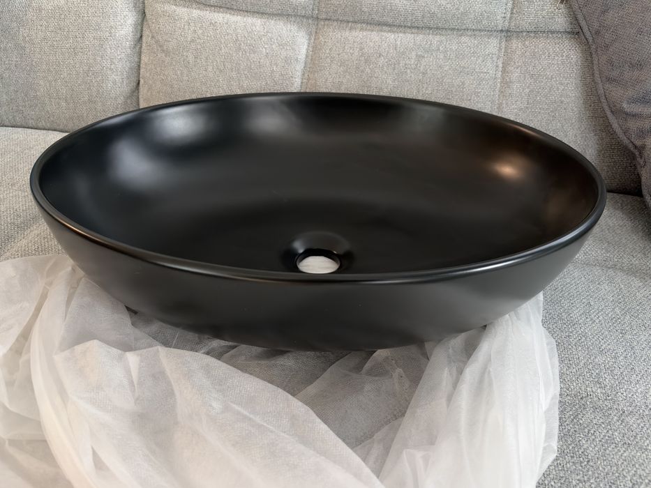 Мивка за плот 51.5*39*13.5 см, черен мат - 120 лв.