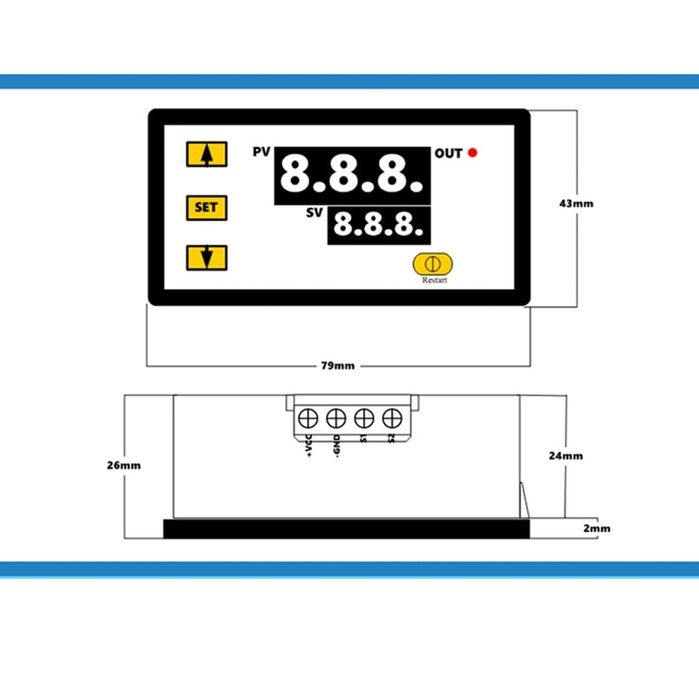 Sondă Digitală Controlul Temperaturii