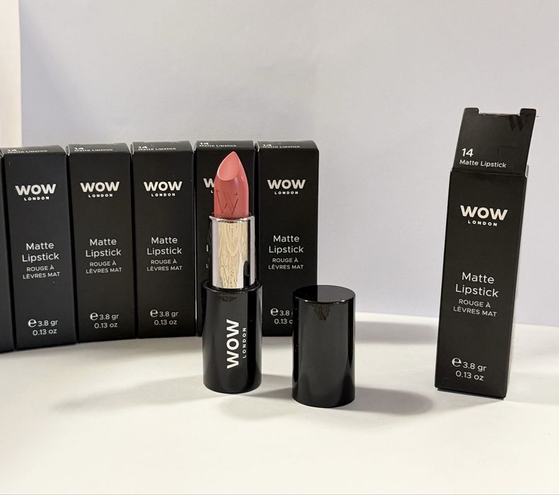 6 rujuri wow london matte lipstick no 14