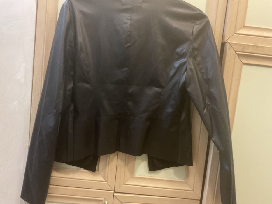 Tom Tailor  кожено сако размер M