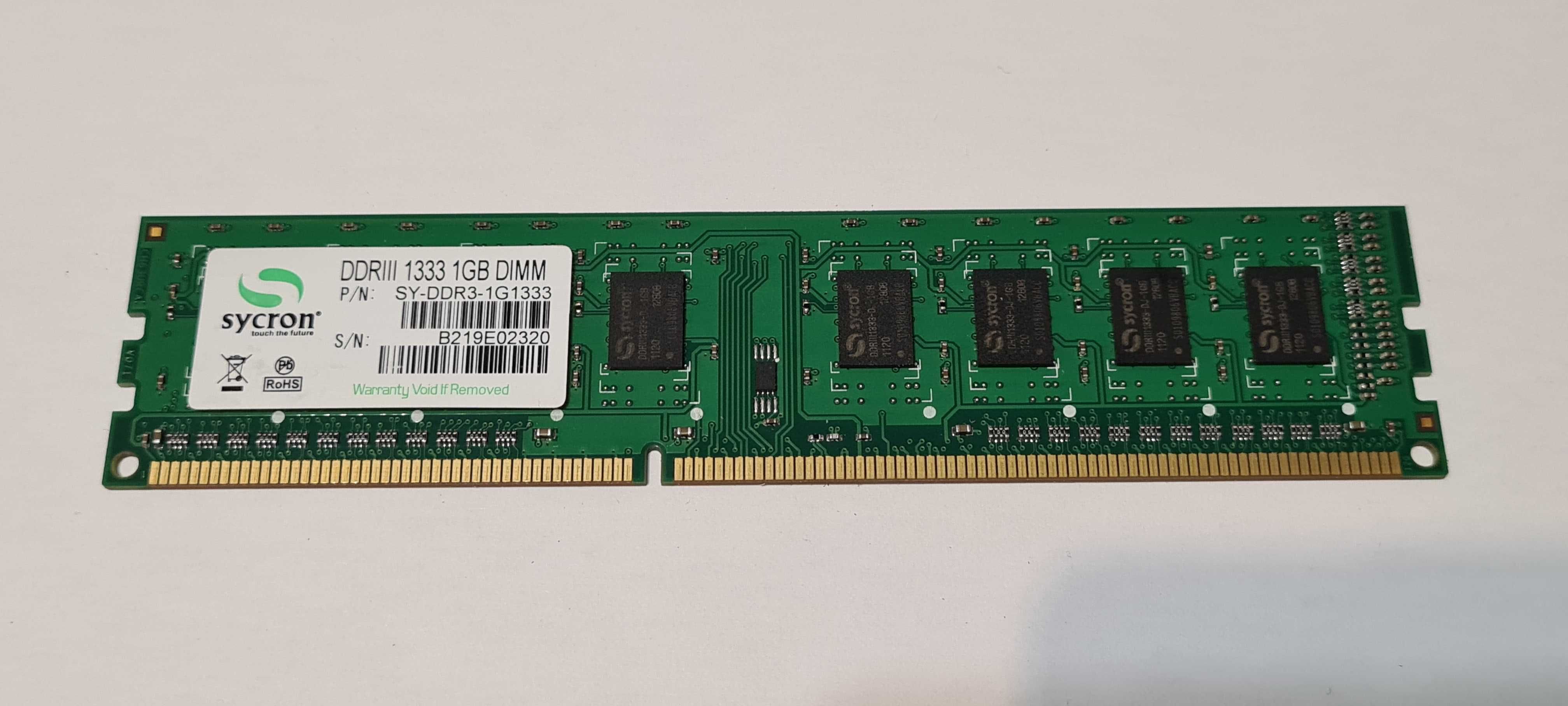 Memorii ram desktop DDR3: 4GB, 2GB, 1GB testate