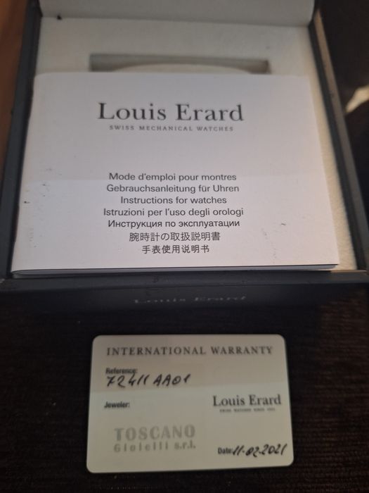 Ceas Louis Erard automatic, absolut nou