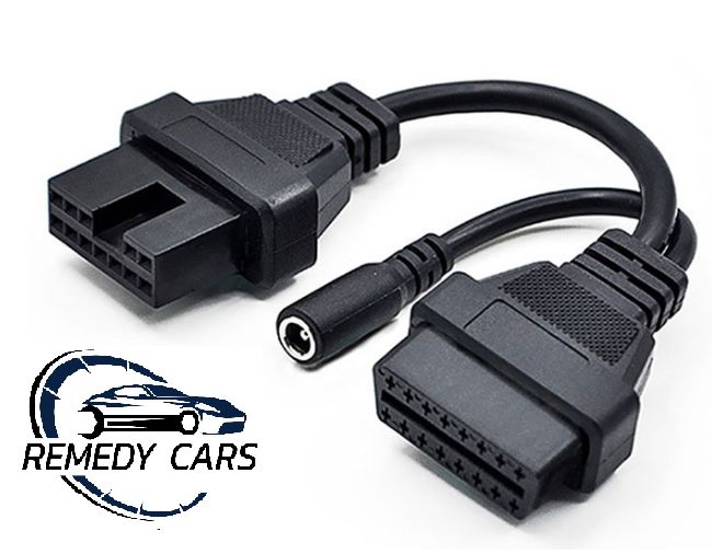 Cablu adaptor Mitsubishi Hyundai 12 pini la OBD II