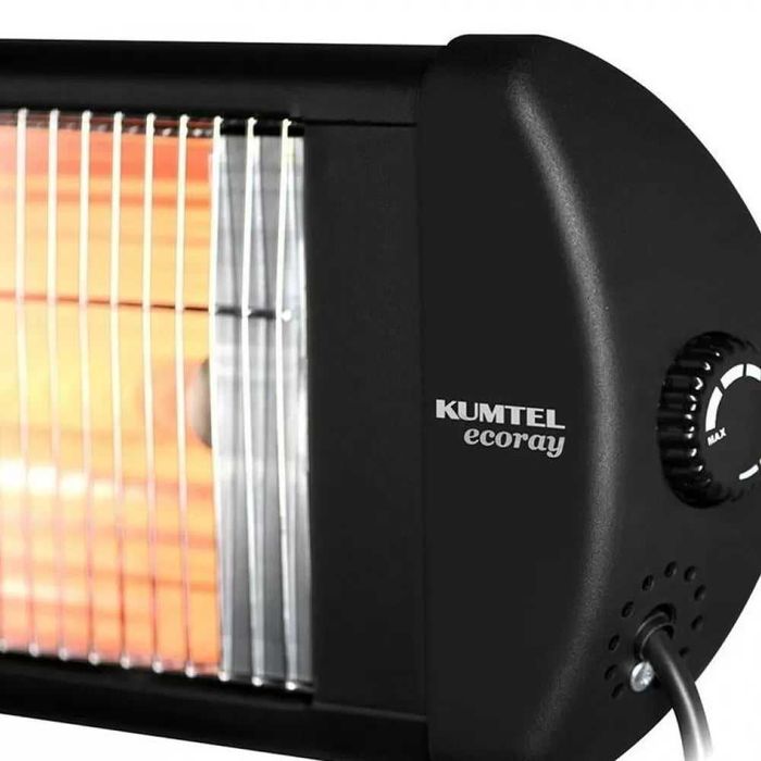 Radiator electric cu infrarosu KUMTEL EX25, 2500W, Termostat