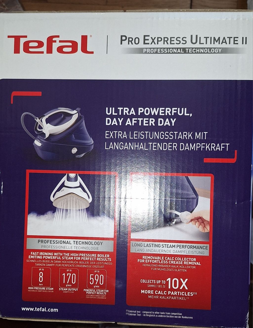 Statie de calcat cu boiler de inalta presiune Tefal Pro Express Ultima