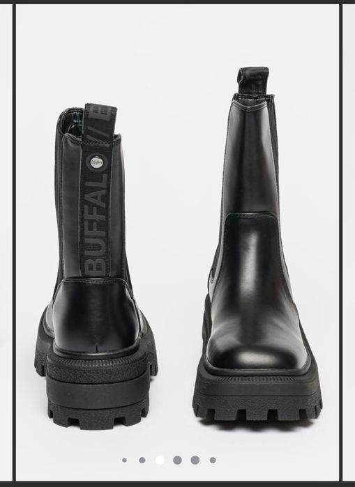 Botine buffalo piele
