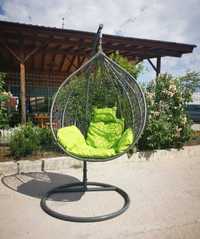 Градинска люлка от ратан , градински висящ стол